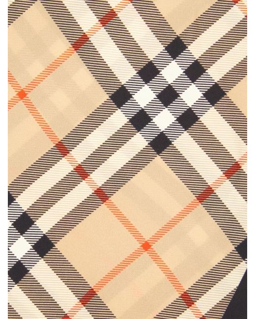 Burberry Multicolor Printed Silk Scarf