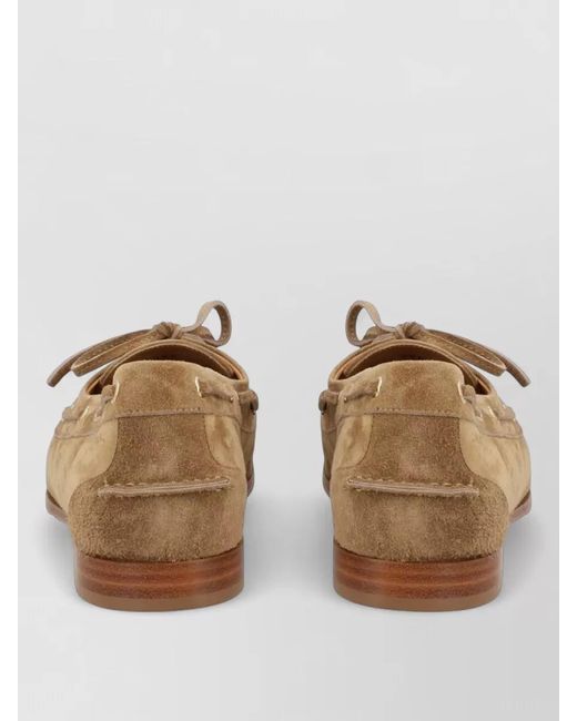 Bally Brown Leather Lace-Up Shoes