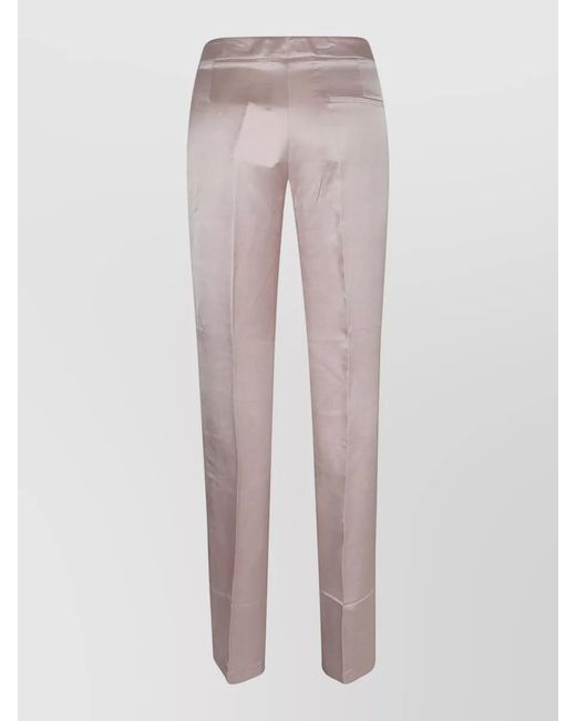 ANDAMANE Multicolor Straight-Leg Tailored Trousers