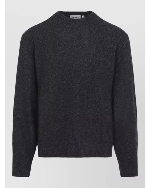 Carhartt Blue Curtis Crew Neck Sweater Regular Fit for men