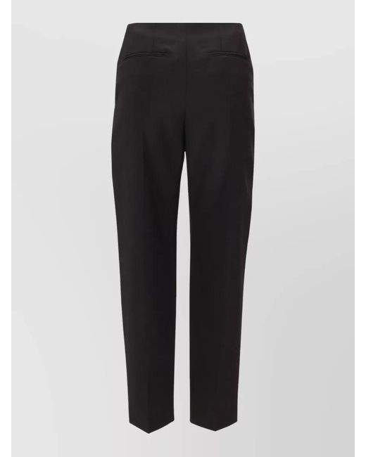 Marni Black Virgin Wool Tailored Trousers