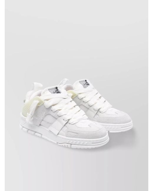 Axel Arigato White Low Top Sneakers Rubber Sole for men