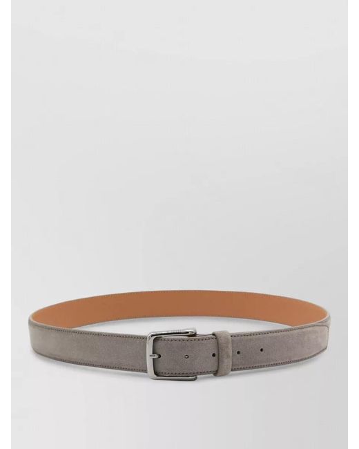 Tod's Gray Leather Belt for men