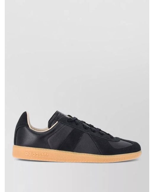 Adidas Blue Lace Up Low Profile Suede Leather Sneakers