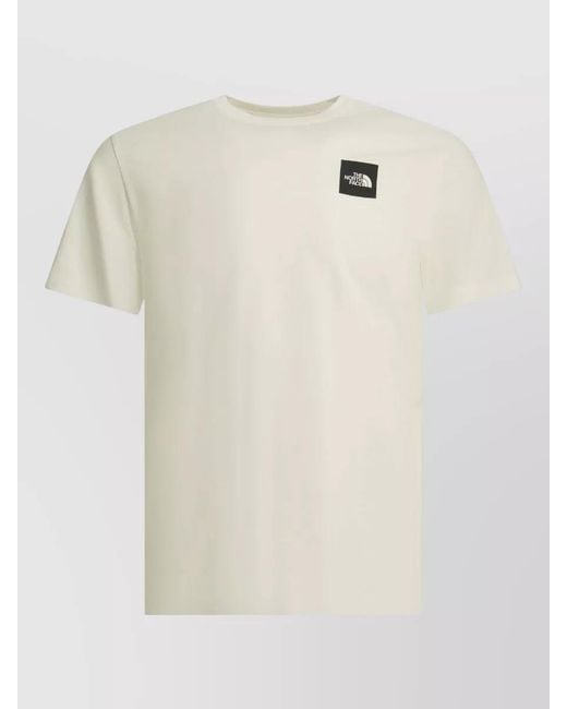 The North Face White Crew Neck Short Sleeve Regular Fit Shirt for men