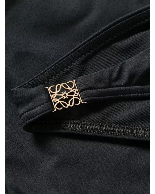 Loewe Black Low Rise Bikini Bottoms Hardware