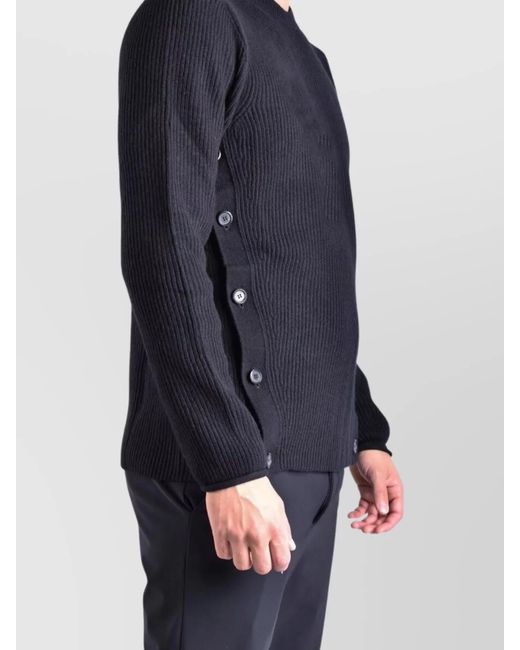 Moschino Black Wool Jumper for men