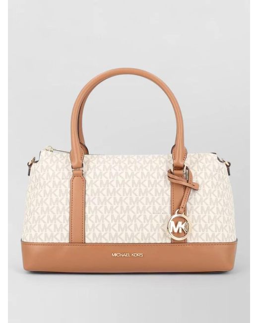 Michael Kors Pink Andie Medium Shoulder Bag Top Handles