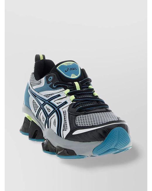 Asics Blue Gel-Quantum Kinetic Low-Top Sneakers