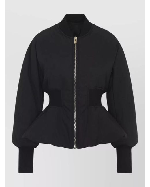 Alaïa Blue Peplum Jacket