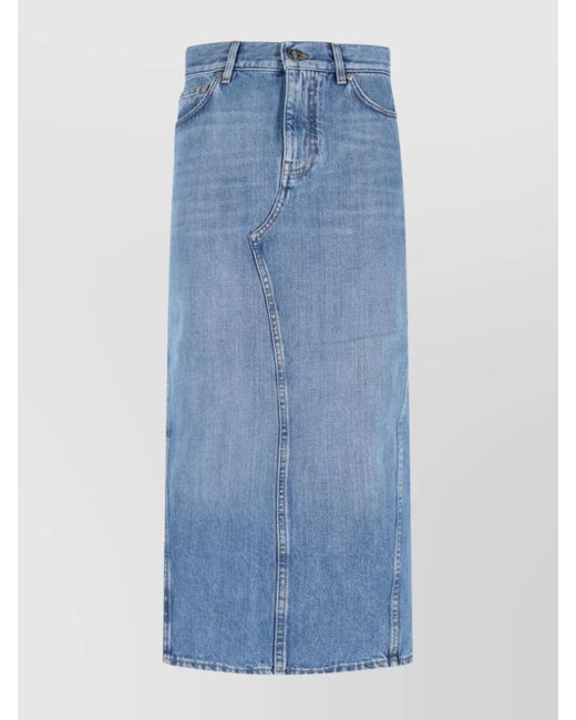 Givenchy Blue Knee Length And Midi Skirts