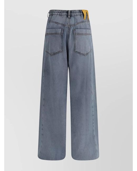 DARKPARK Blue Denim Straight-Leg Jeans