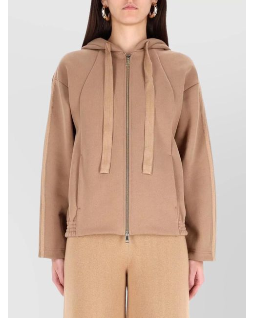 Max Mara White Cotton Cardigan