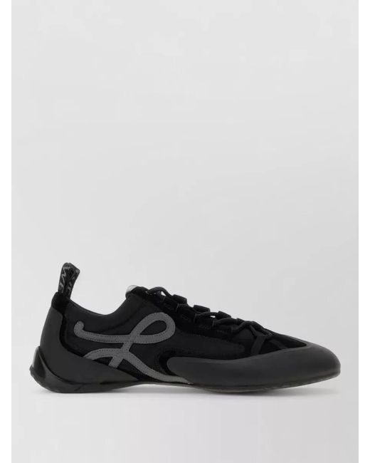 Loewe Black Grip Sneakers Breathable Flexible Lightweight Design for men