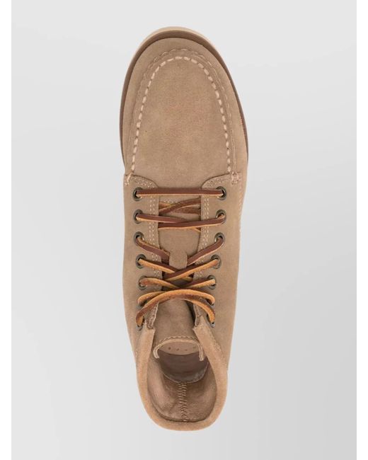 Sebago Natural Leather Ankle Boots
