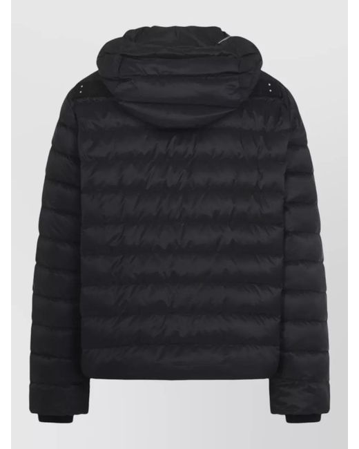 Moncler Black Down Hooded Puffer Jacket for men