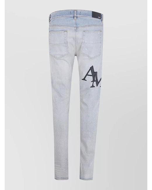 Amiri Blue Skinny Jeans for men