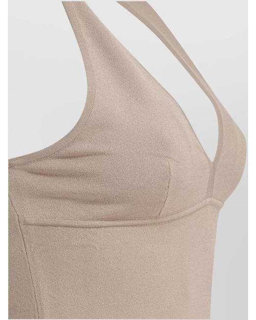 Max Mara Natural Viscose Tank Top