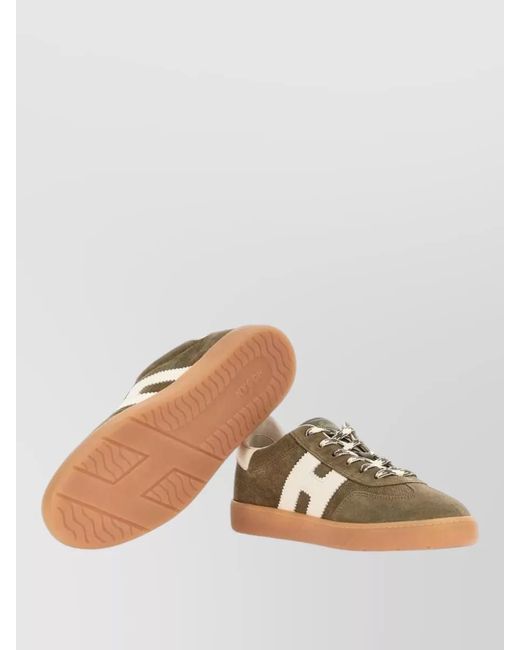 Hogan Multicolor Leather Low-Top Sneakers for men