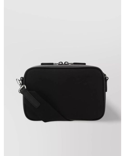 Prada Black Nylon Crossbody Bag for men