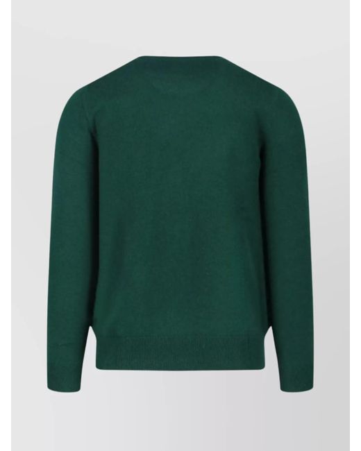 Polo Ralph Lauren Green Wool Crewneck Jumper for men