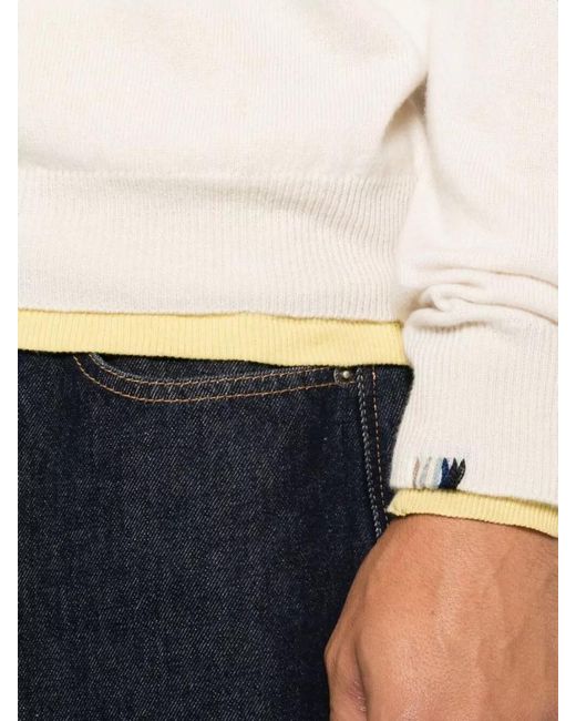 Extreme Cashmere Natural Cashmere V Neck Sweater Casual Fit