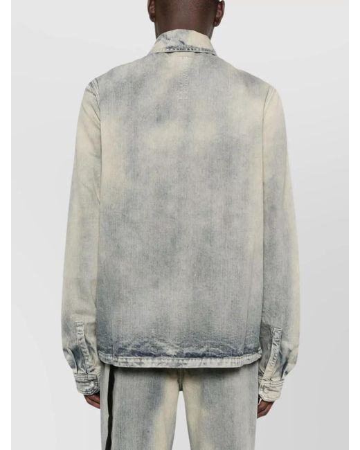 Rick Owens Multicolor Denim Jacket for men