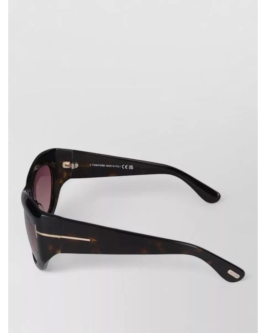 Tom Ford Pink Cat Eye Sunglasses Ft1065 52T 17 125