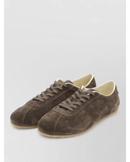 Common Projects Brown Leather Low-Top Sneakers for men