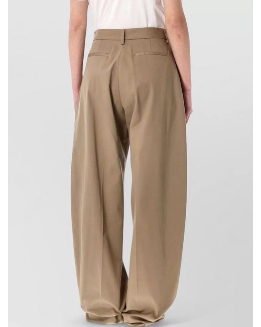 Thelatest Natural Dina High Waist Wide Leg Pants