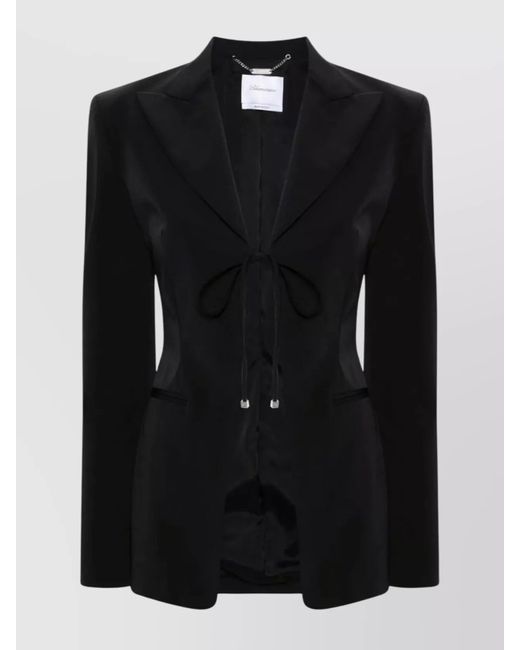 Blumarine Black Single-Breasted Blazer
