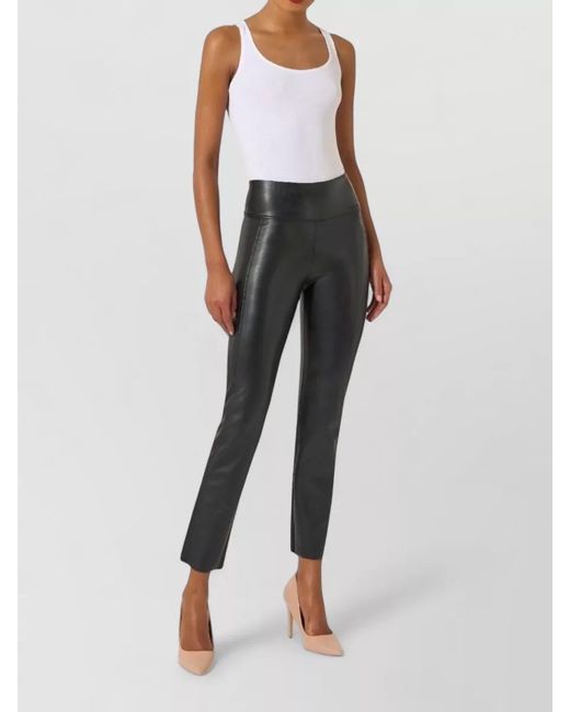 Wolford Gray Edie High Waist Ankle Length Trousers