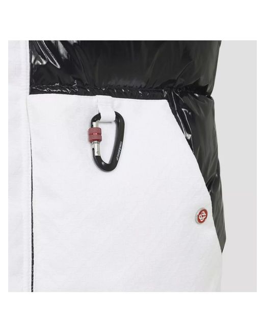Casablanca White Down Puffer Vest for men