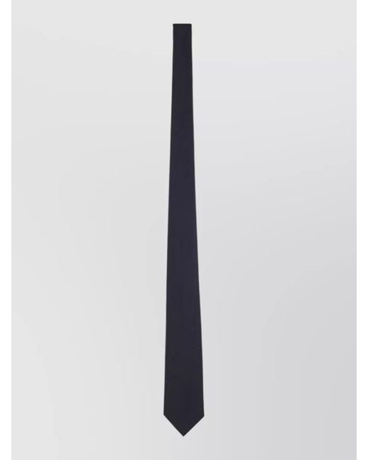 Tagliatore White Satin Tie for men