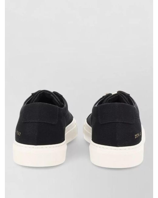 Common Projects Multicolor Sneaker Shoes Contrast Sole Flat Round Toe for men