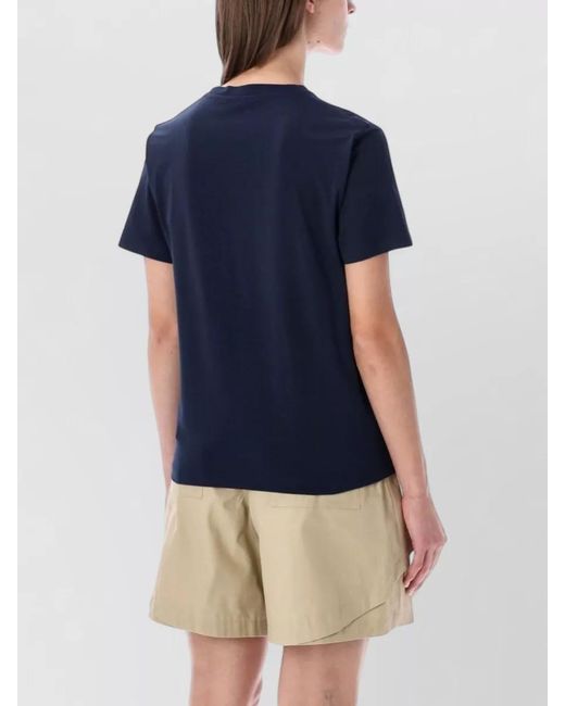 Loewe Natural Cotton Jersey Crew Neck Regular T Shirt