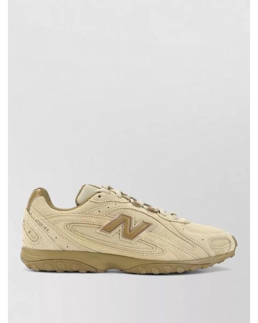 New Balance Natural Retro Suede Sneakers Low Profile Design