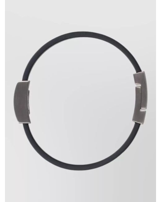 Tod's Black Bracelet Set Adjustable Fit Jewelry Piece for men