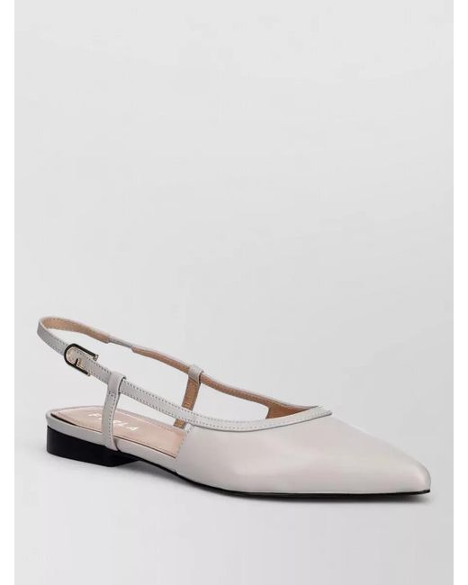Furla Multicolor Ballerina Slingback Flat Shoe Pointed Toe