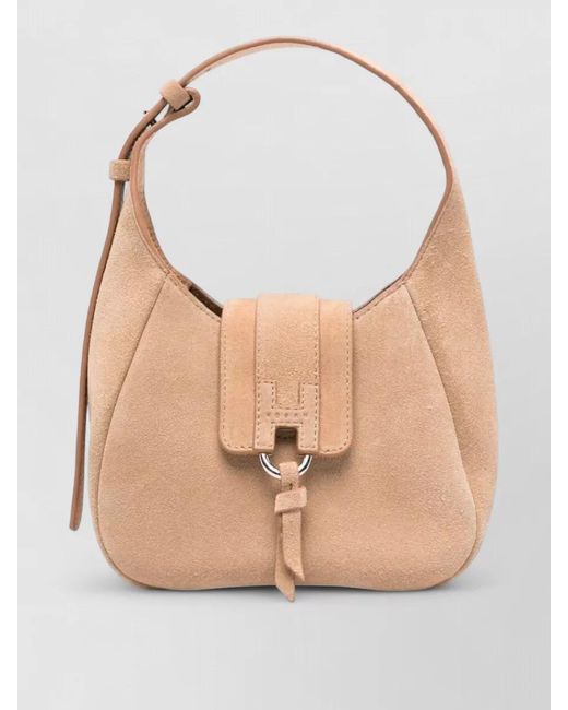 Hogan Natural Leather Shoulder Bag