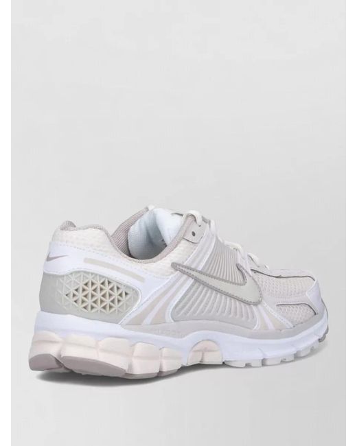 Nike White Mesh Low-Top Sneakers