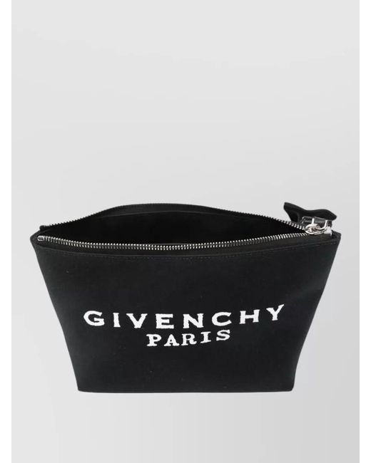 Givenchy Black Chic Clutch Bag Bow Detail