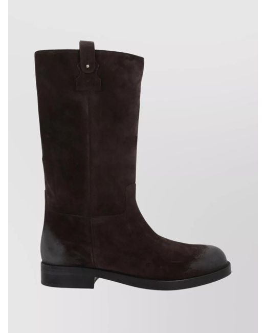 Church's Black Suede Leather Boots