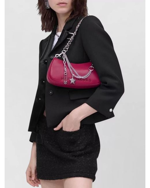 Marc Jacobs Red Leather Shoulder Bag