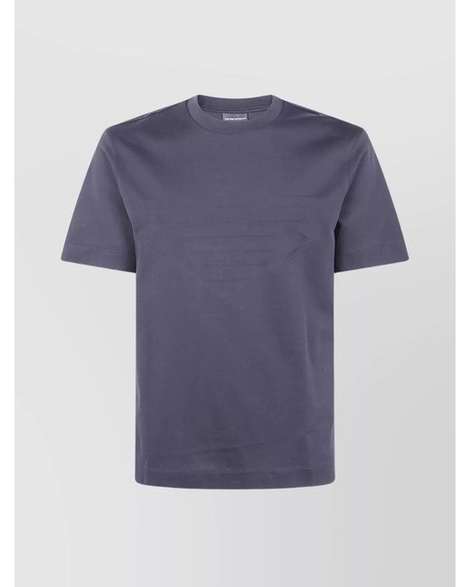 Emporio Armani Blue Short-Sleeve T-Shirt for men