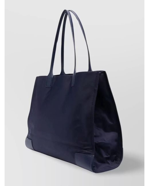 Tory Burch Blue Ella Recycled Nylon Tote Bag