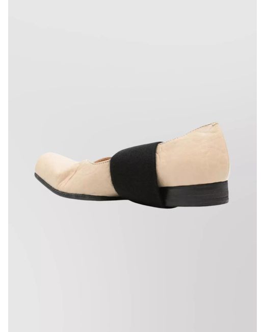 Uma Wang Multicolor Leather Ballerina Flats