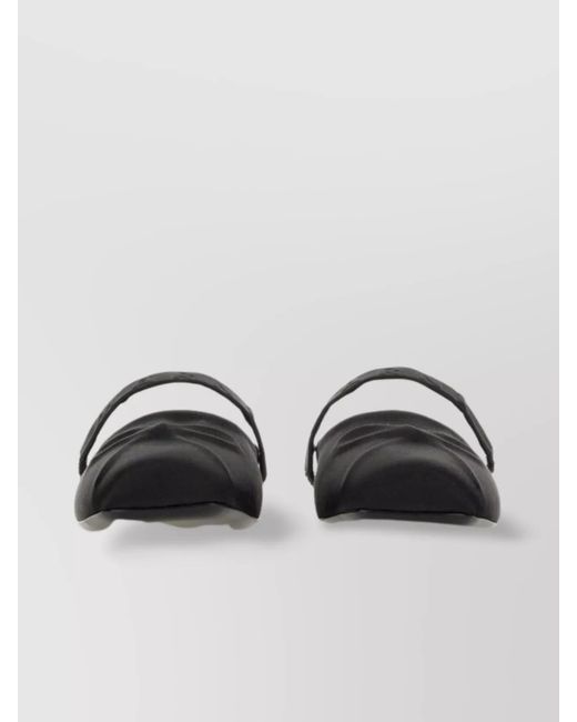 Marni White Silk Ballerina Flats
