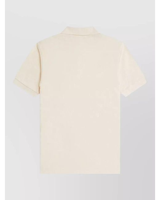 Fred Perry Natural Logo Polo Shirt Short Sleeve Design for men