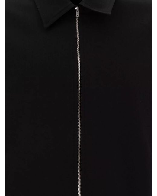 Our Legacy Black Virgin Wool Regular-Fit Lightweight Jacket for men